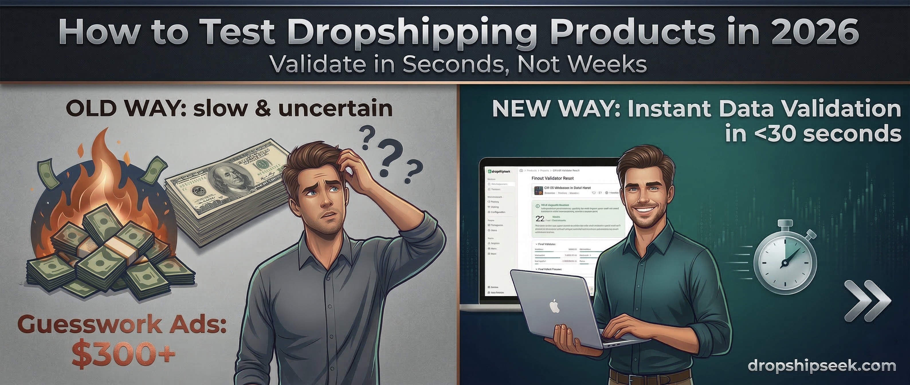 How to Test Dropshipping Products in 2026 (Without Burning $300 on Ads)